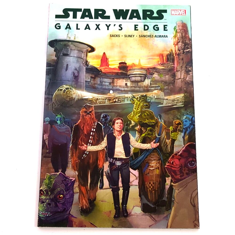 Marvel Star Wars Galaxy's Edge TPB Graphic Novel 2019 Han Solo Chewbacca